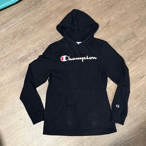 Champion Black Hoodie